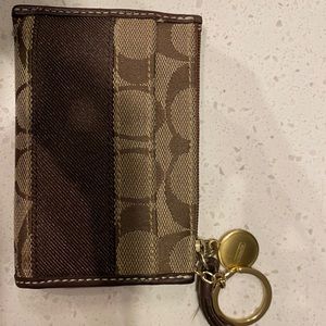 Coach Keychain/Credit Card Holder